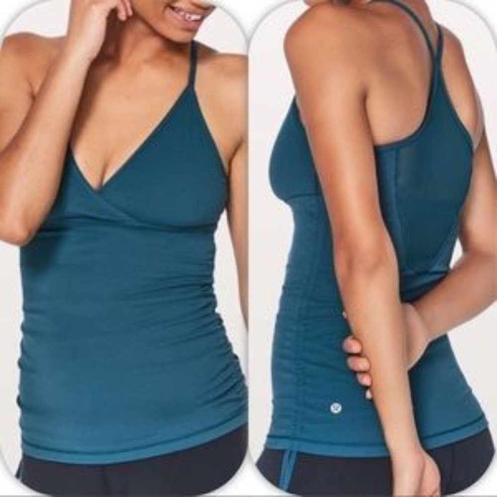 NWOT Lululemon Full Freedom Tank sz 4 Built in Bra